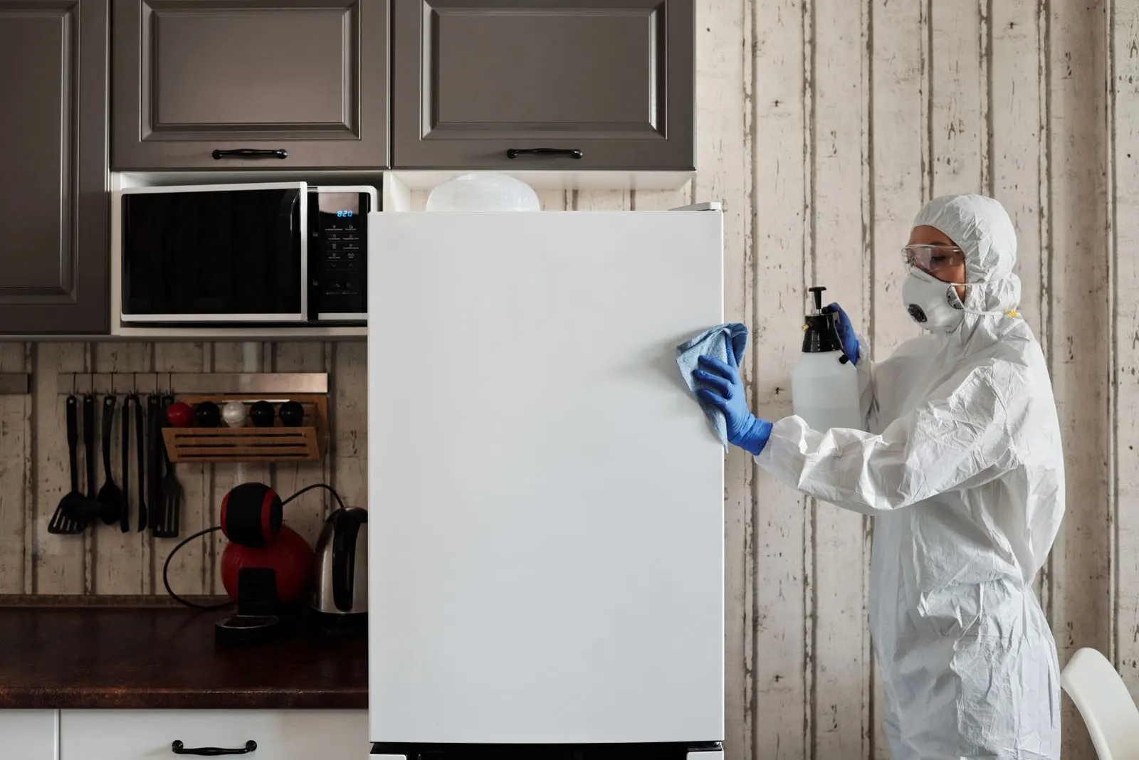 Nettoyage et désinfection d’une cuisine après un décès